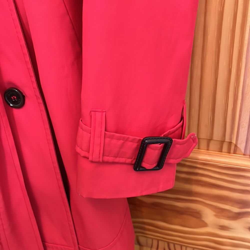 Coral red, Tommy Hilfiger, large spring coat - Picture 6 of 6